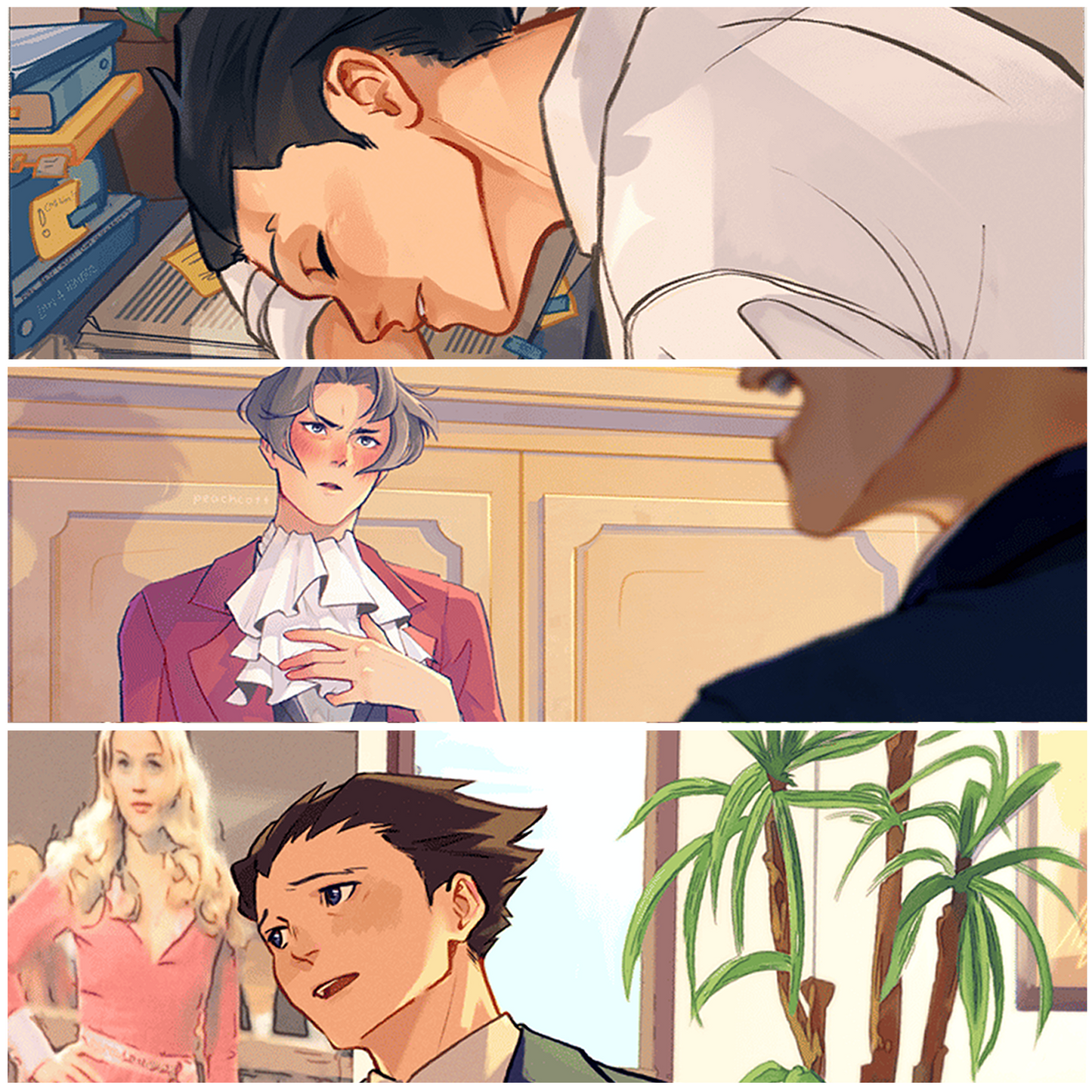 ace attorney prints