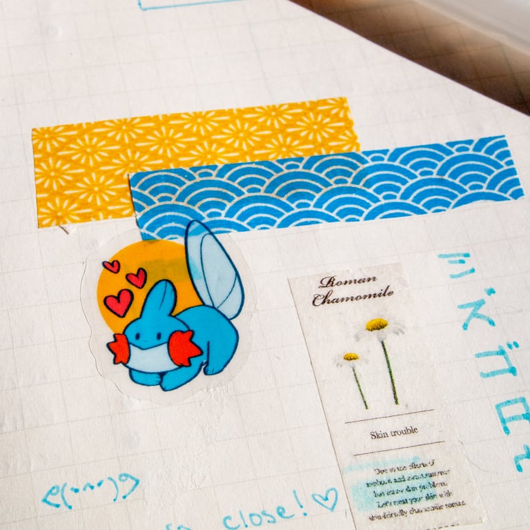 mudkip stickersheet
