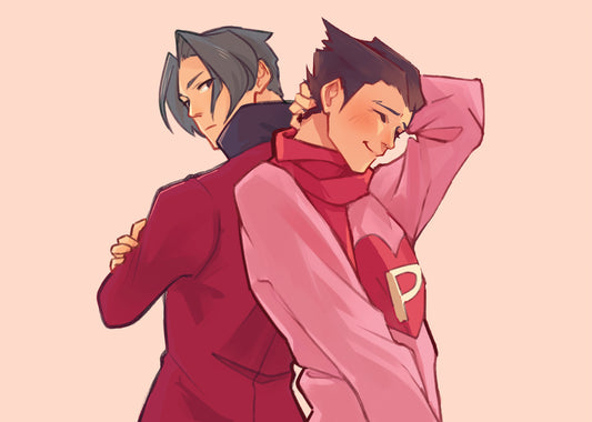 ace attorney prints (A5 onlys)