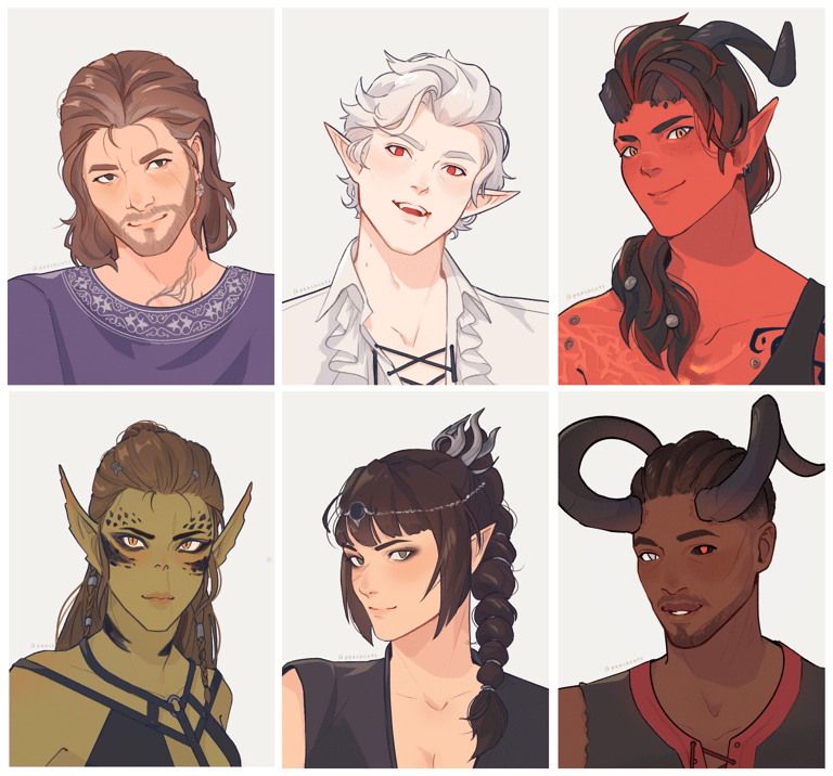 bg3 portrait prints