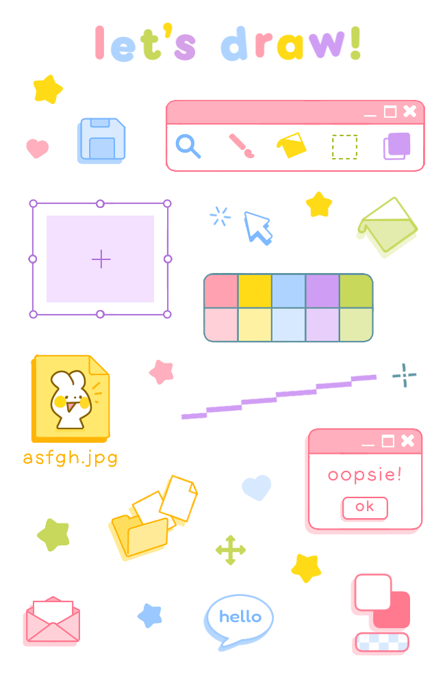 mini stickersheets