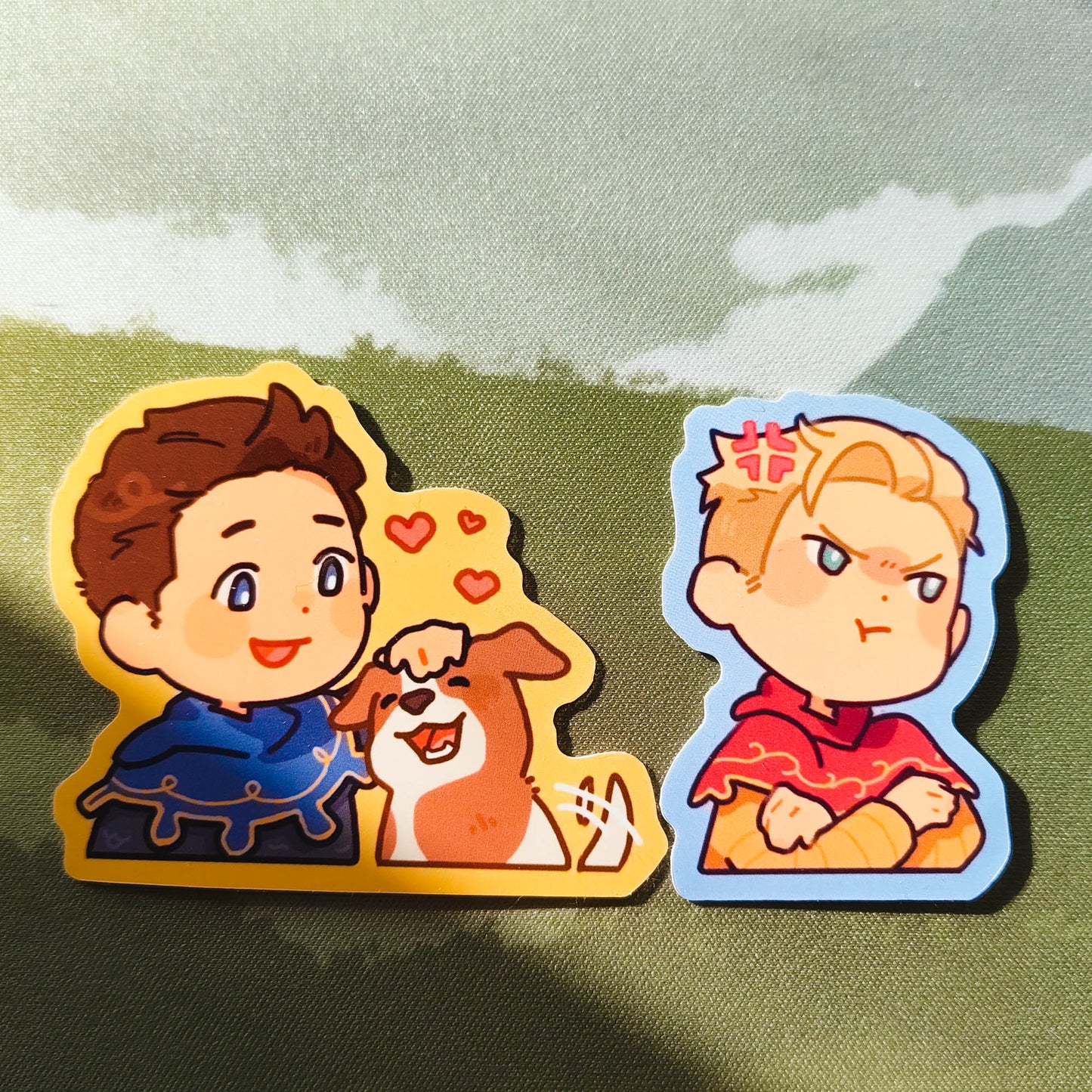 hans & henry stickers
