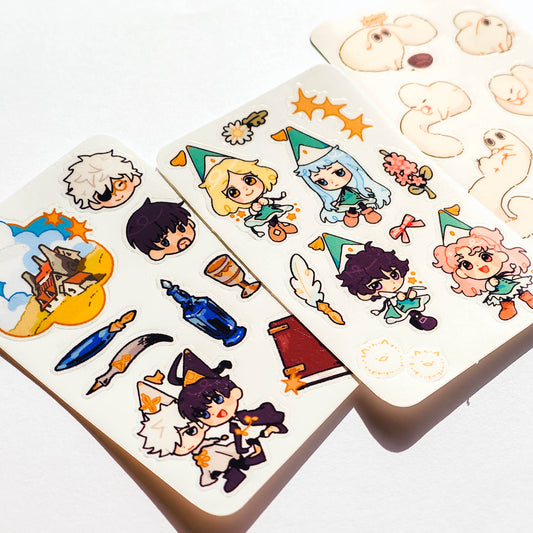 witch hat atelier mini stickersheets
