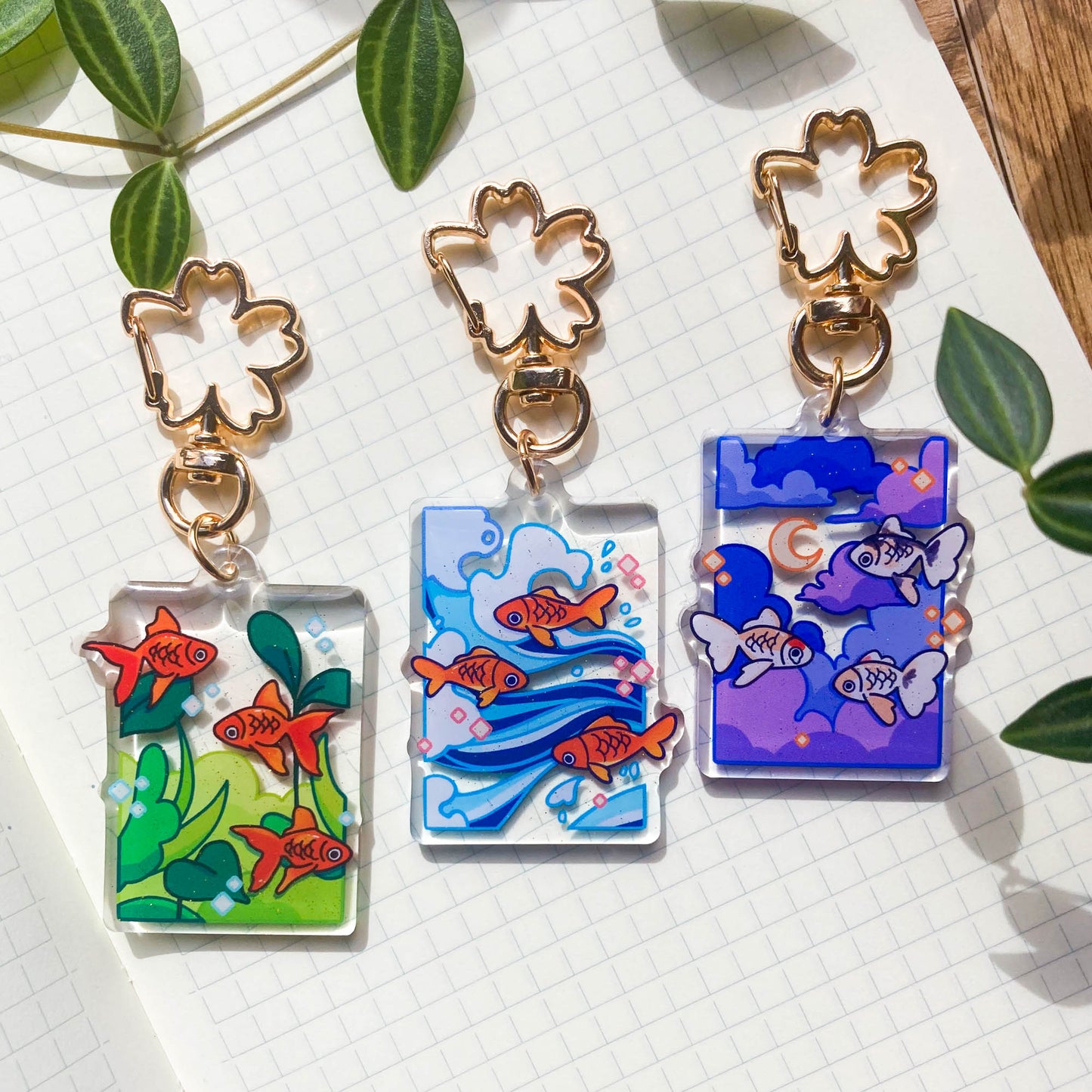 fish charms