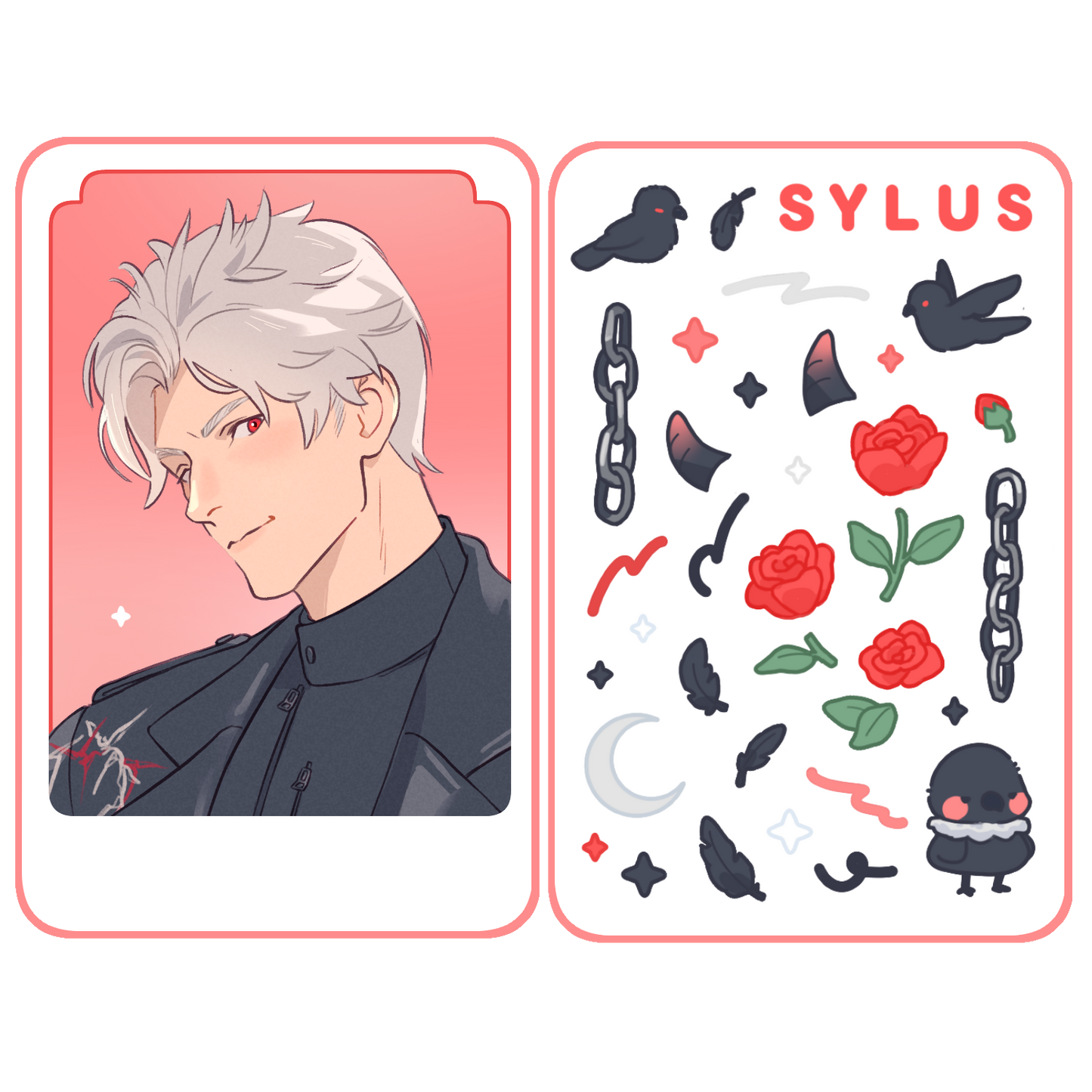 lads photocards & stickers