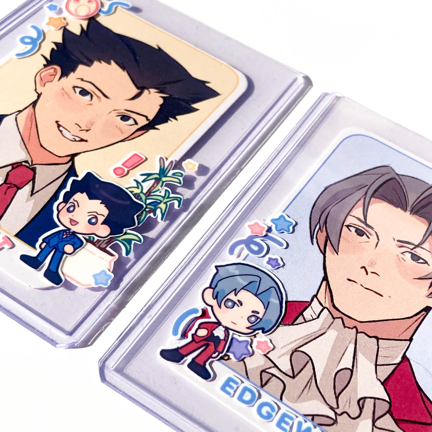 ace attorney photocards & stickers