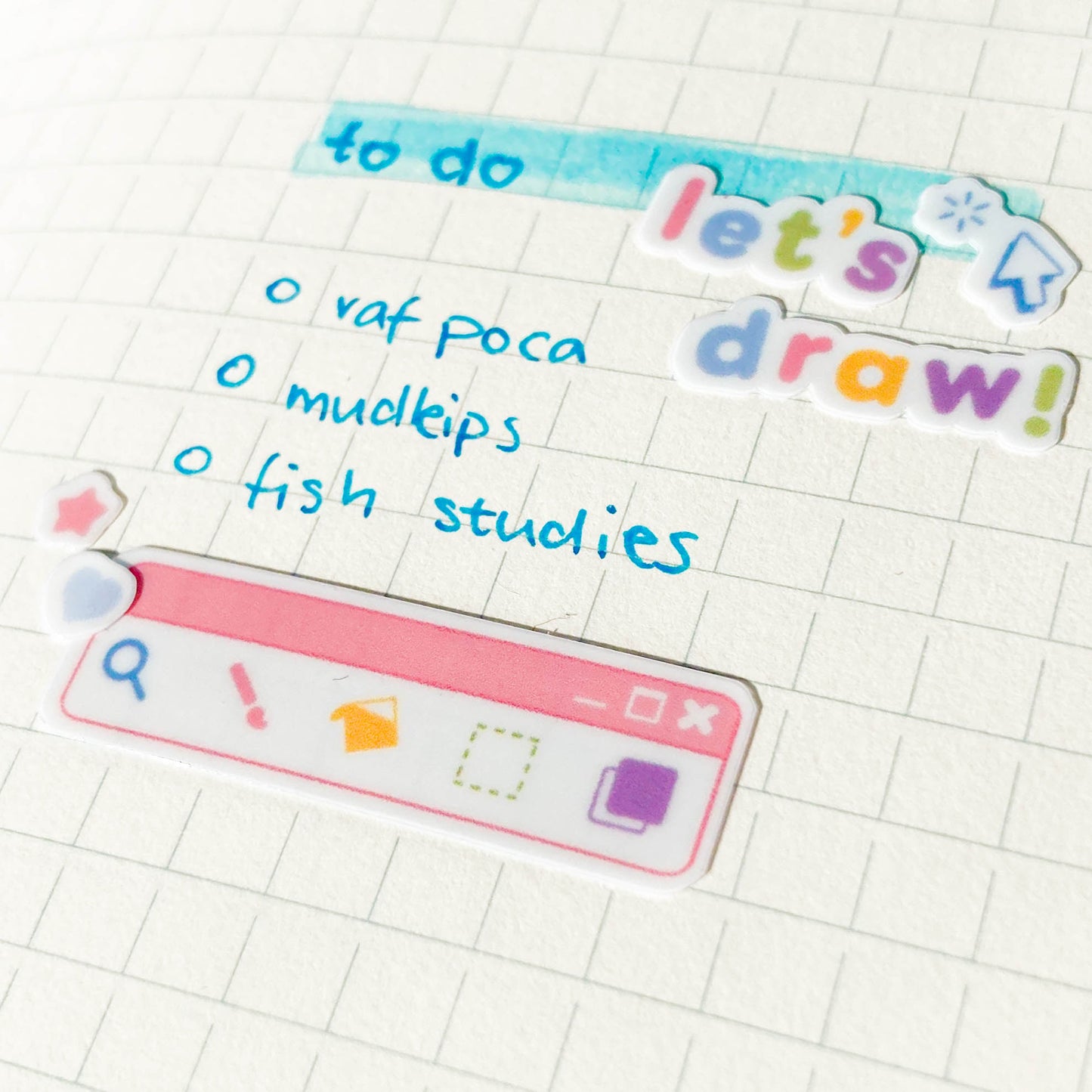 mini stickersheets