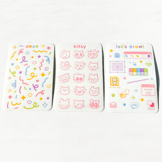 mini stickersheets