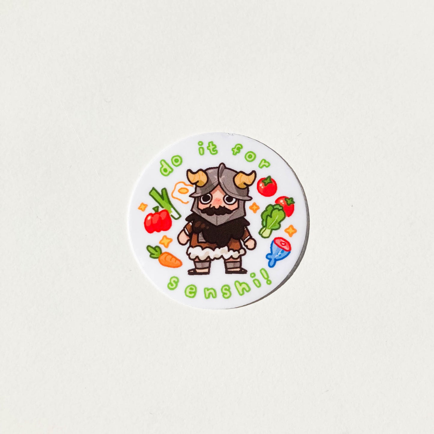 do it for senshi! sticker