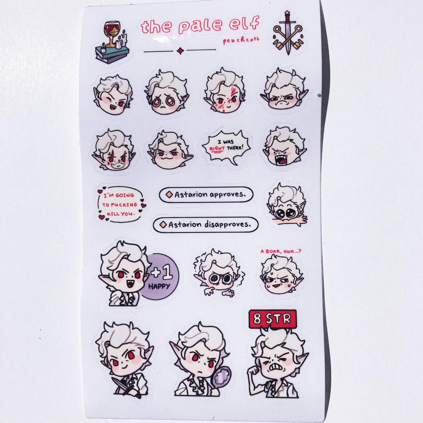 bg3 stickersheet
