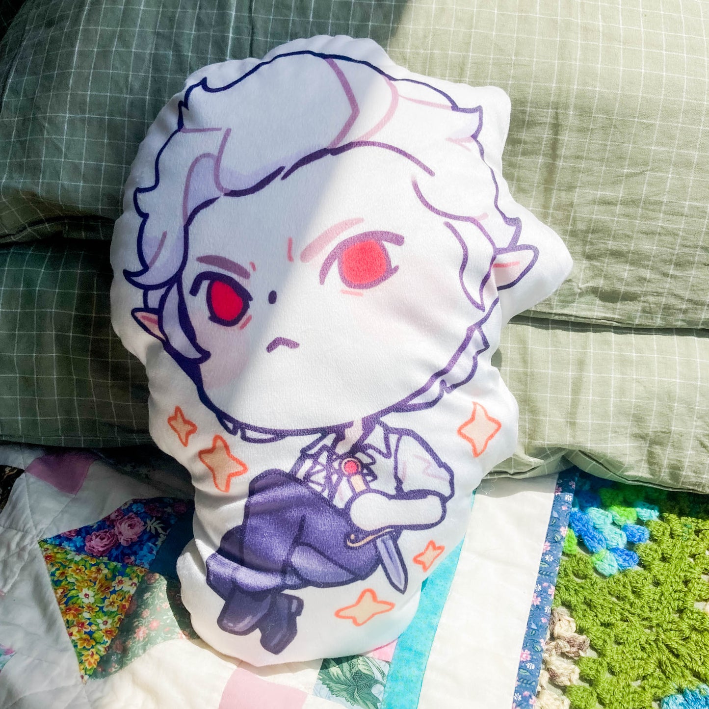 astarion throw pillow cover