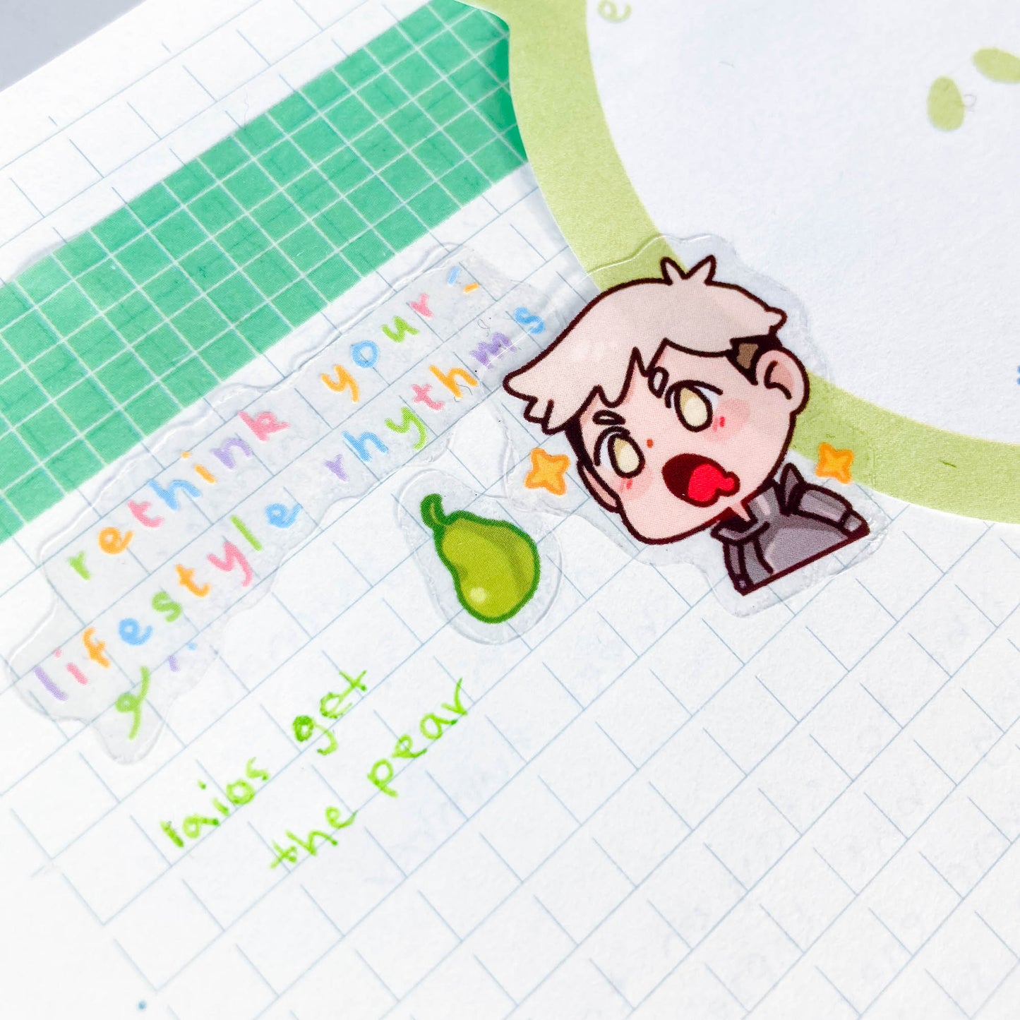 dunmeshi stickersheet