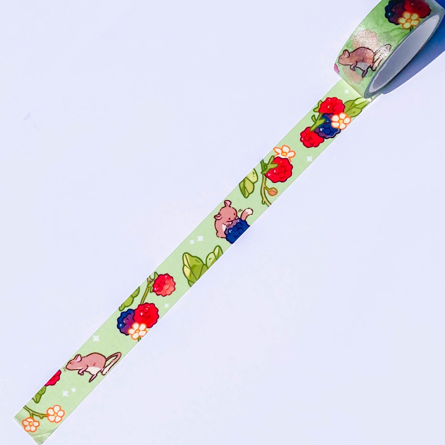 raspberry washi