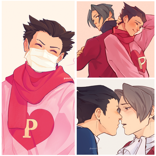 ace attorney prints (A5 onlys)