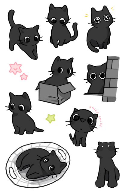 beastie mini stickersheets