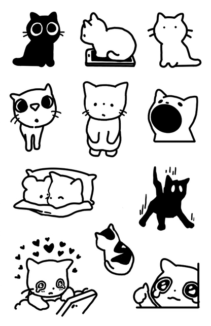 beastie mini stickersheets