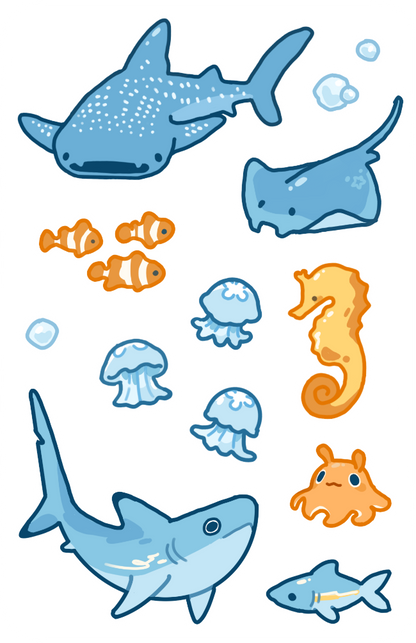 touch grass! mini stickersheets
