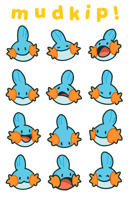 pkmn mini stickersheets