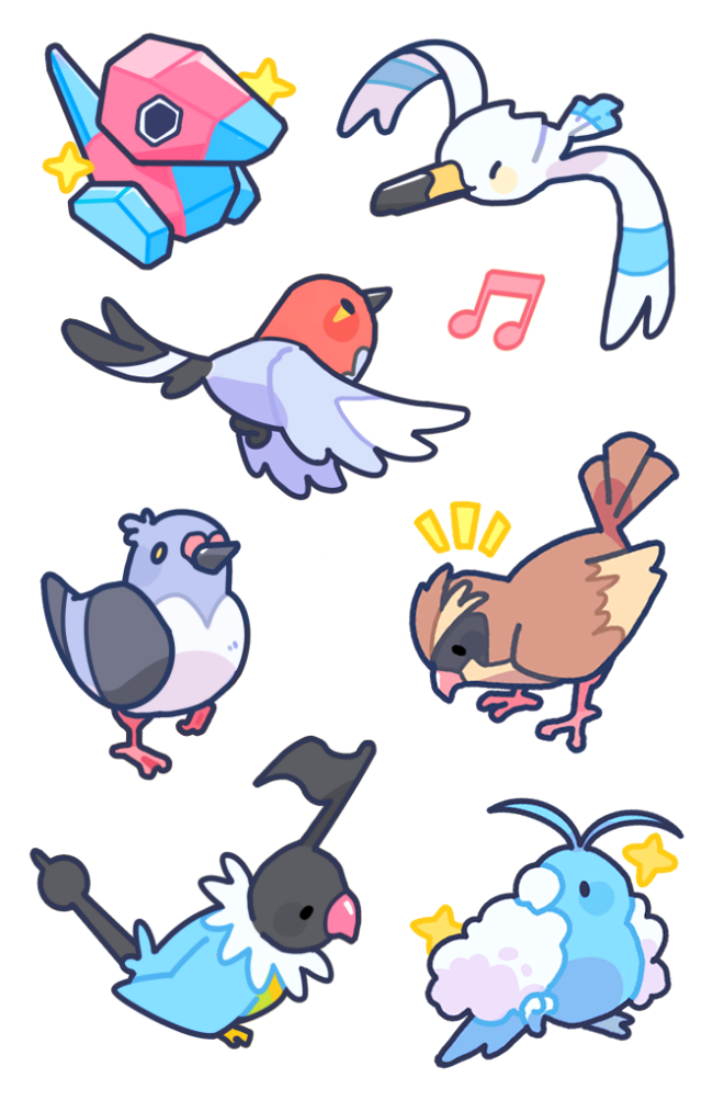 pkmn mini stickersheets