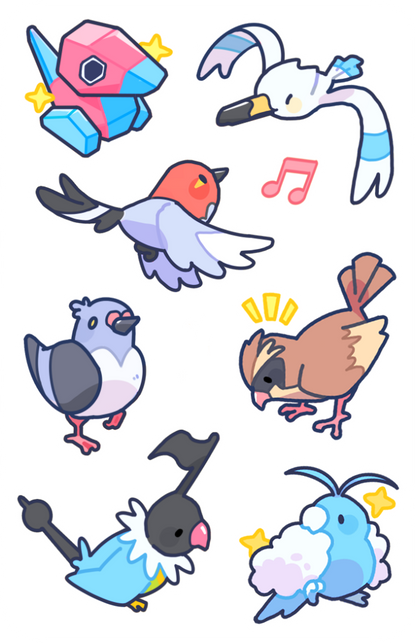 pkmn mini stickersheets
