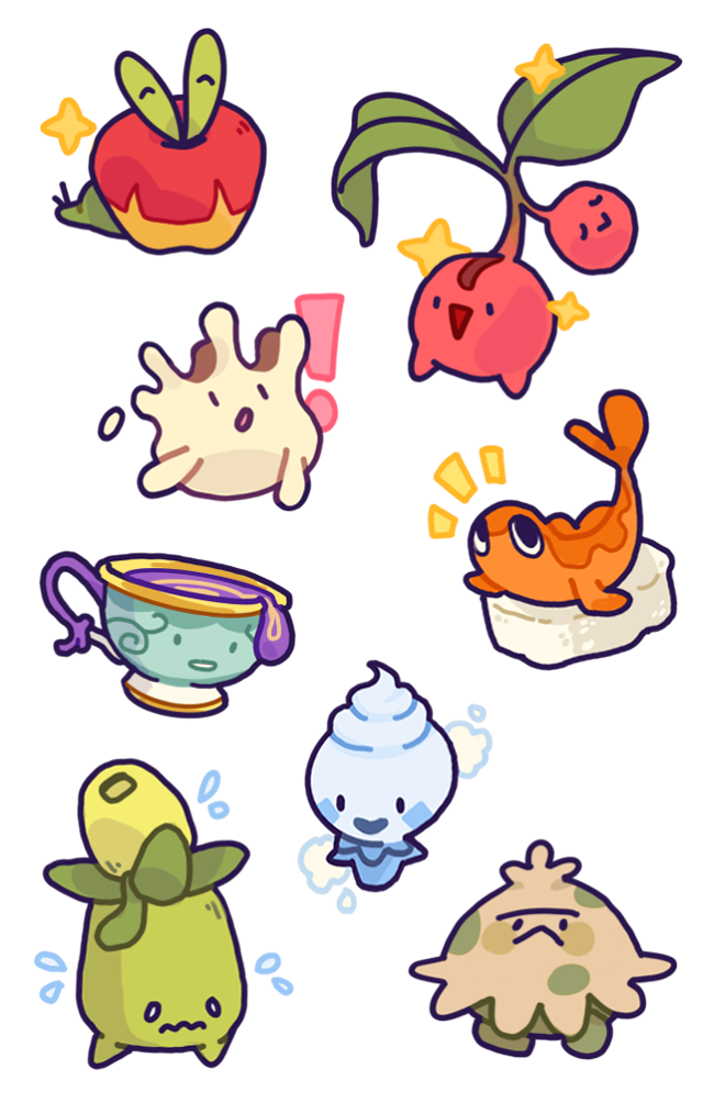 pkmn mini stickersheets