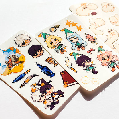 witch hat atelier mini stickersheets