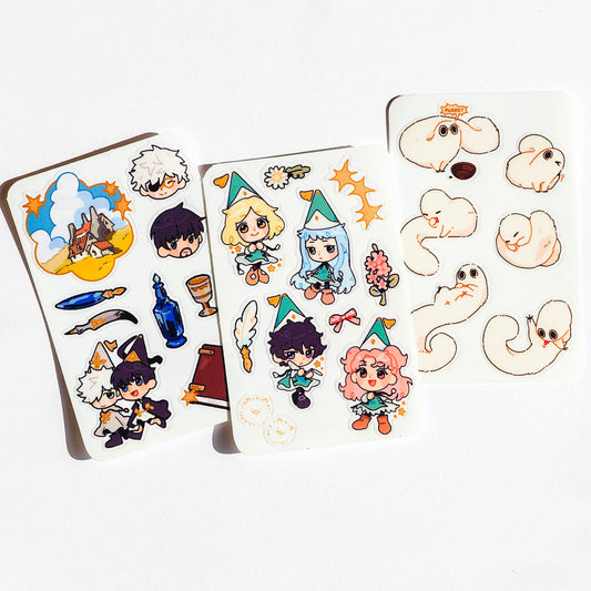witch hat atelier mini stickersheets