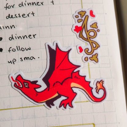 medieval mini stickersheet
