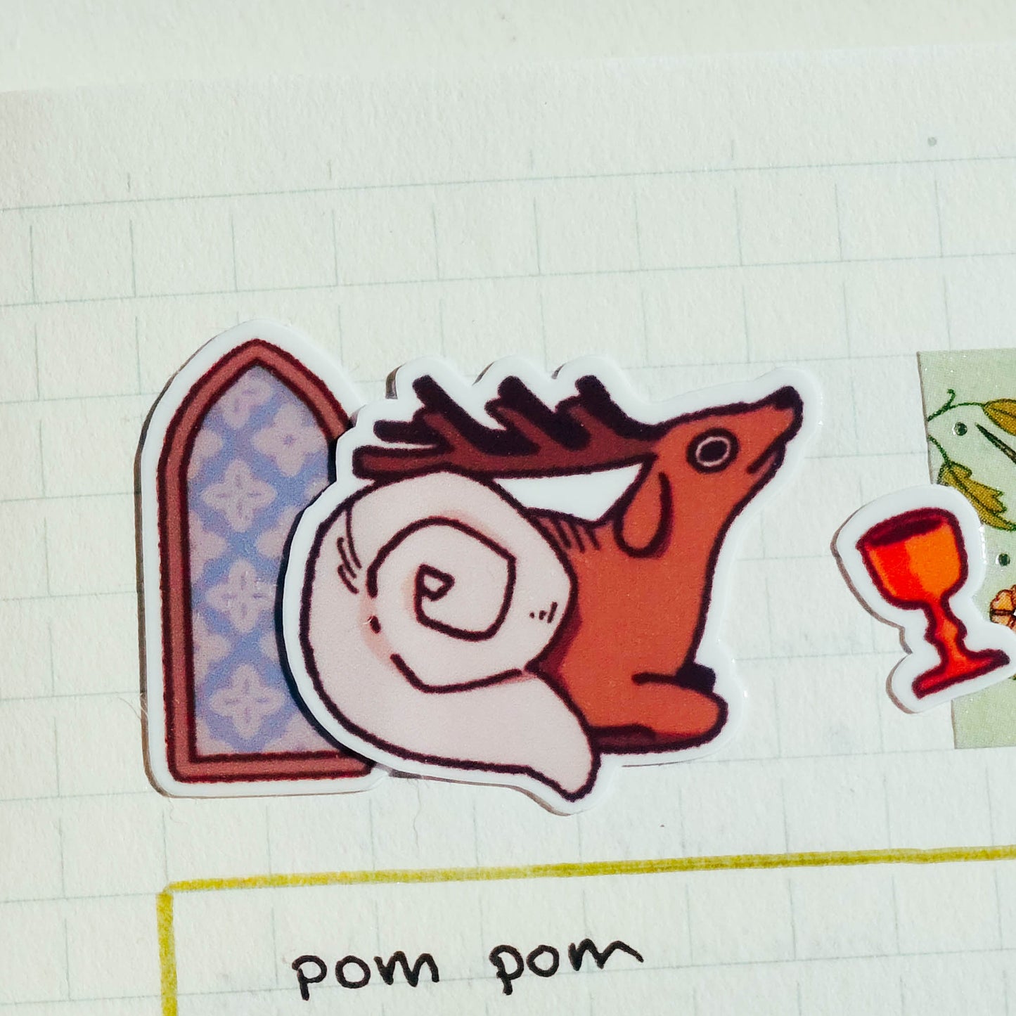 medieval mini stickersheet