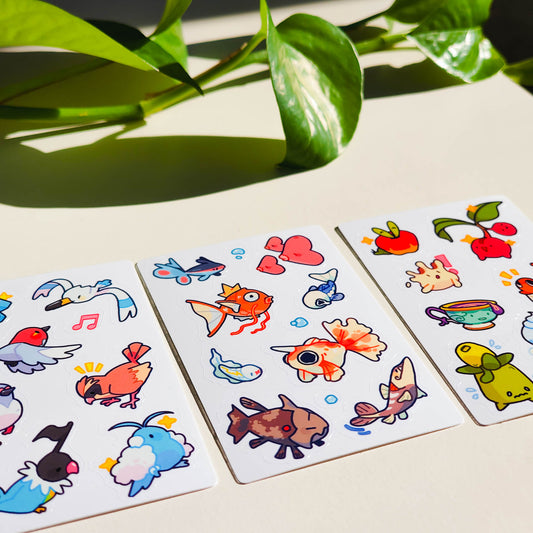 pkmn mini stickersheets