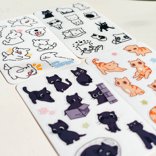beastie mini stickersheets