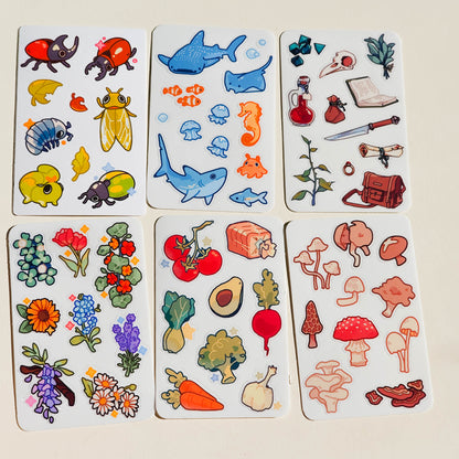 touch grass! mini stickersheets