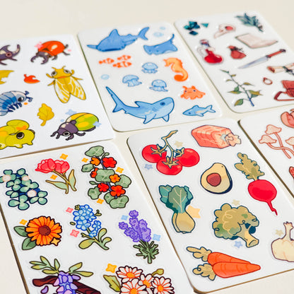 touch grass! mini stickersheets