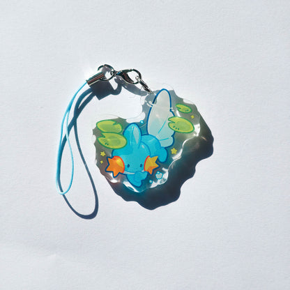 mudkip phone charm