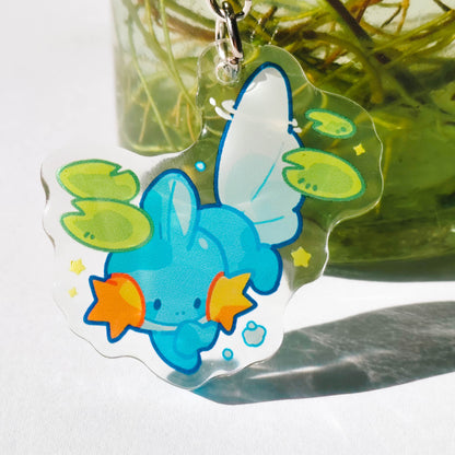 mudkip phone charm
