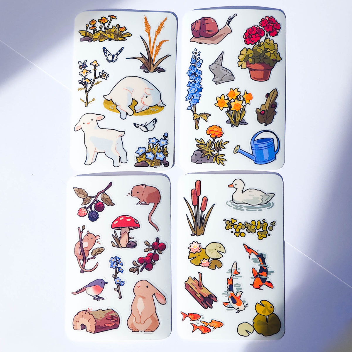 a lovely day out! mini stickersheets