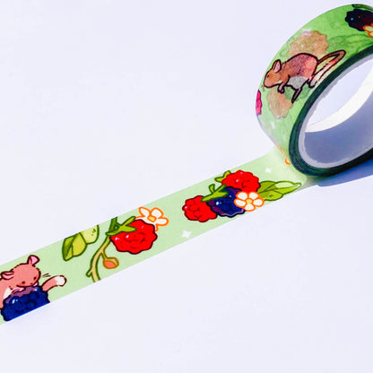 raspberry washi