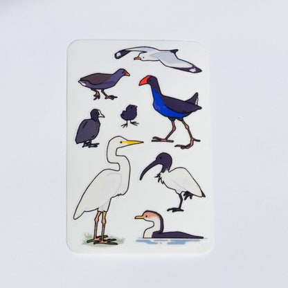 australian birdies mini stickersheets