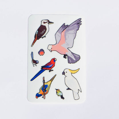australian birdies mini stickersheets