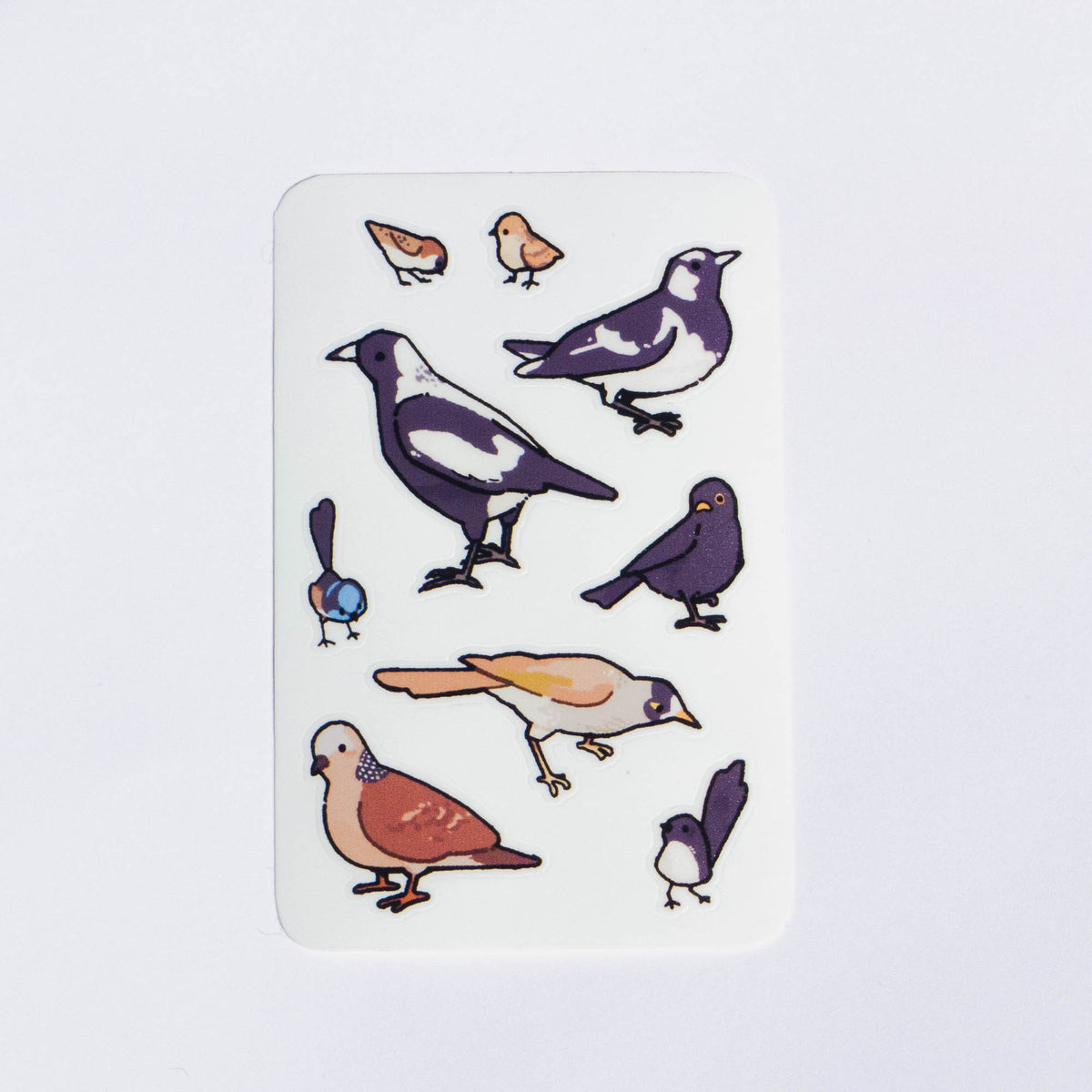 australian birdies mini stickersheets