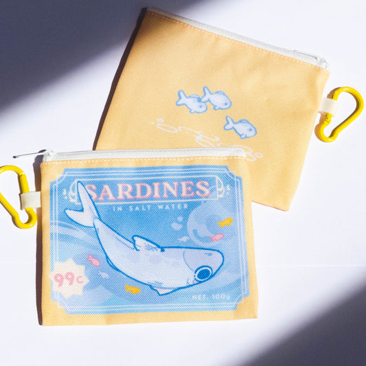 sardines coin purse
