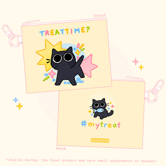 PRE-ORDER ✦ treattime? coin purse