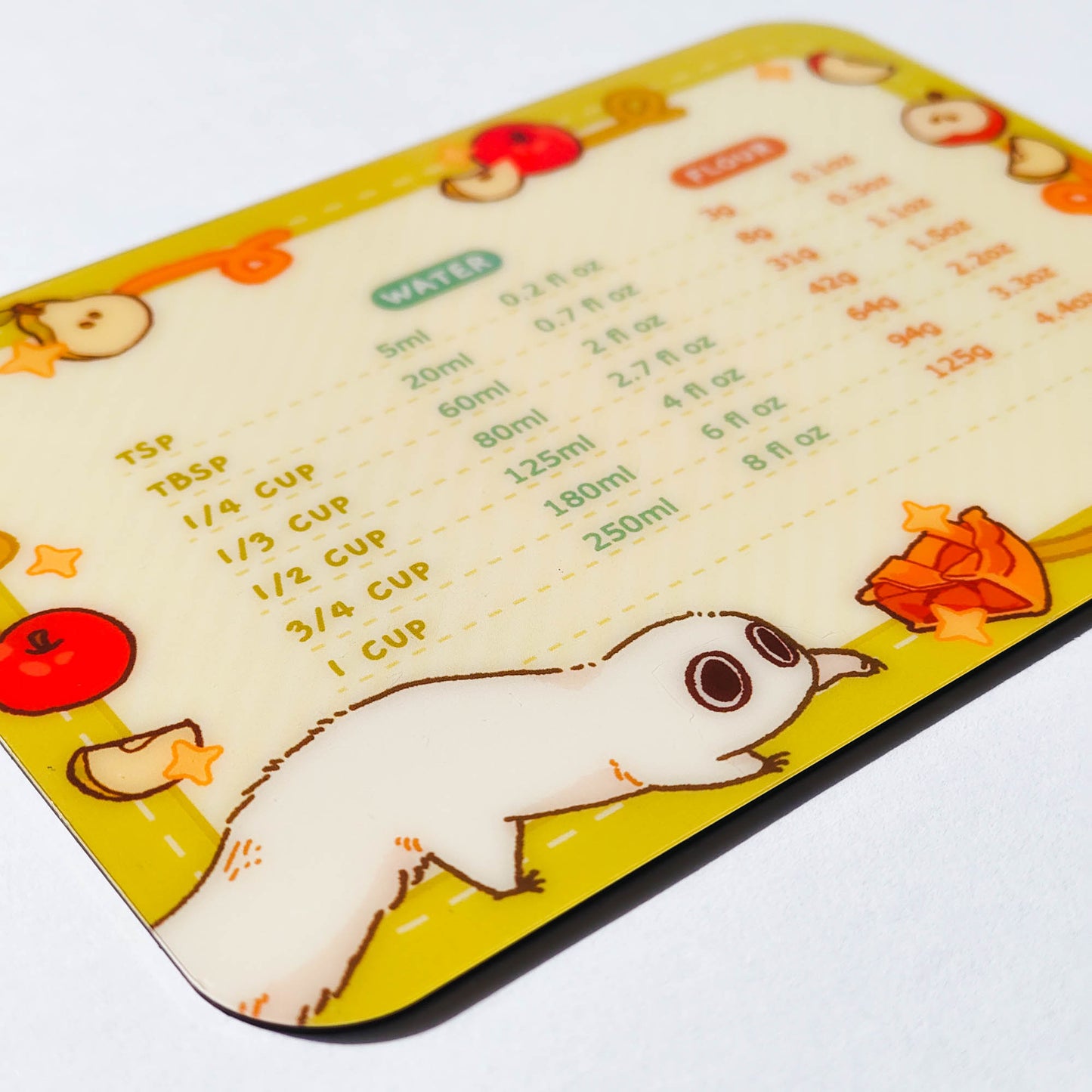 PRE-ORDER ✦ brushbuddy conversion chart magnet