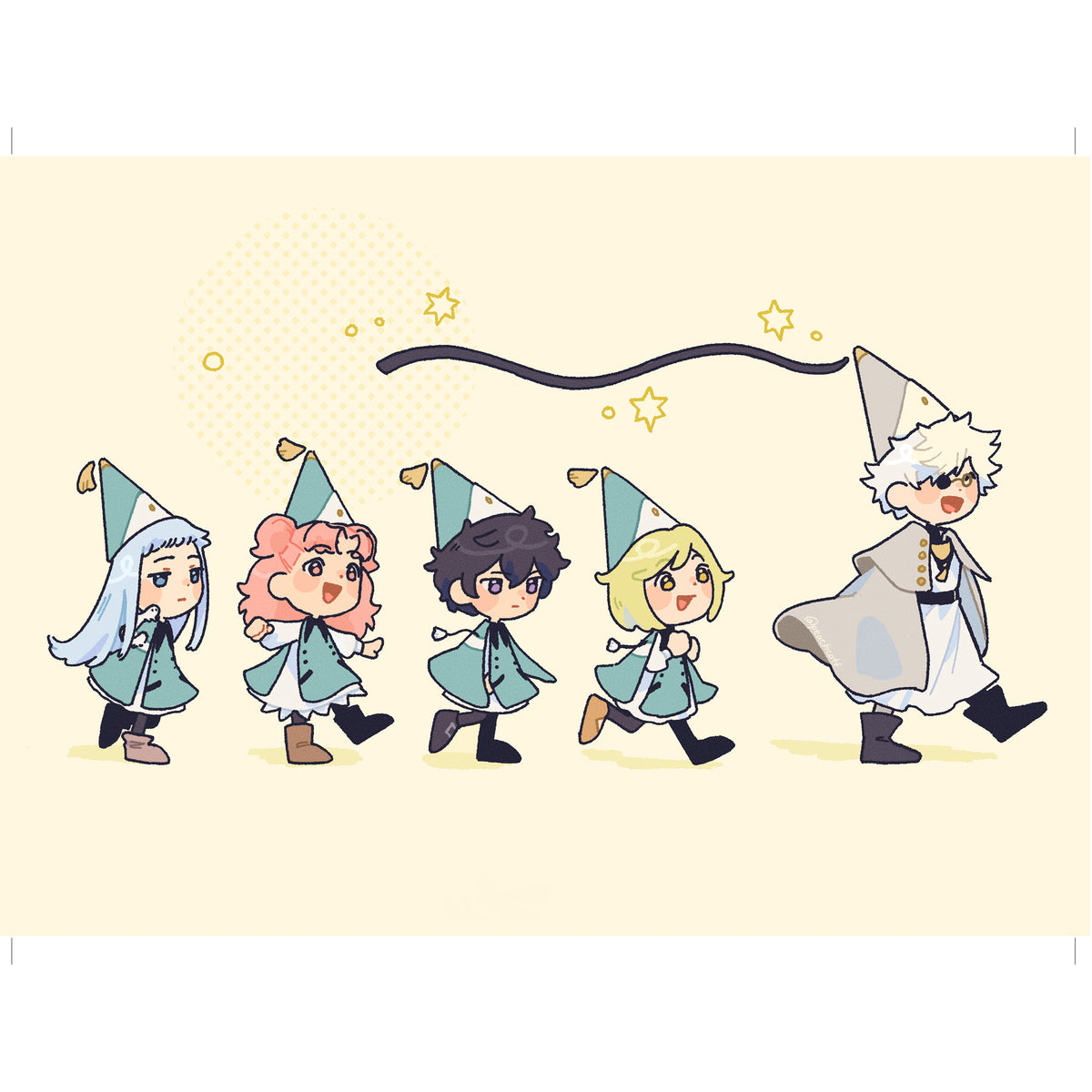 qiflings ─ wha print
